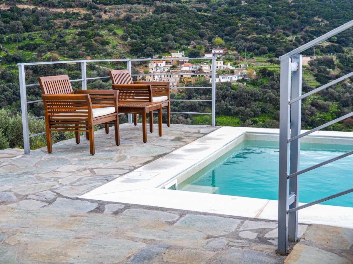Kampos View - Quiet House At The End Of The Road, Private Pool Villa Kámbos Екстериор снимка
