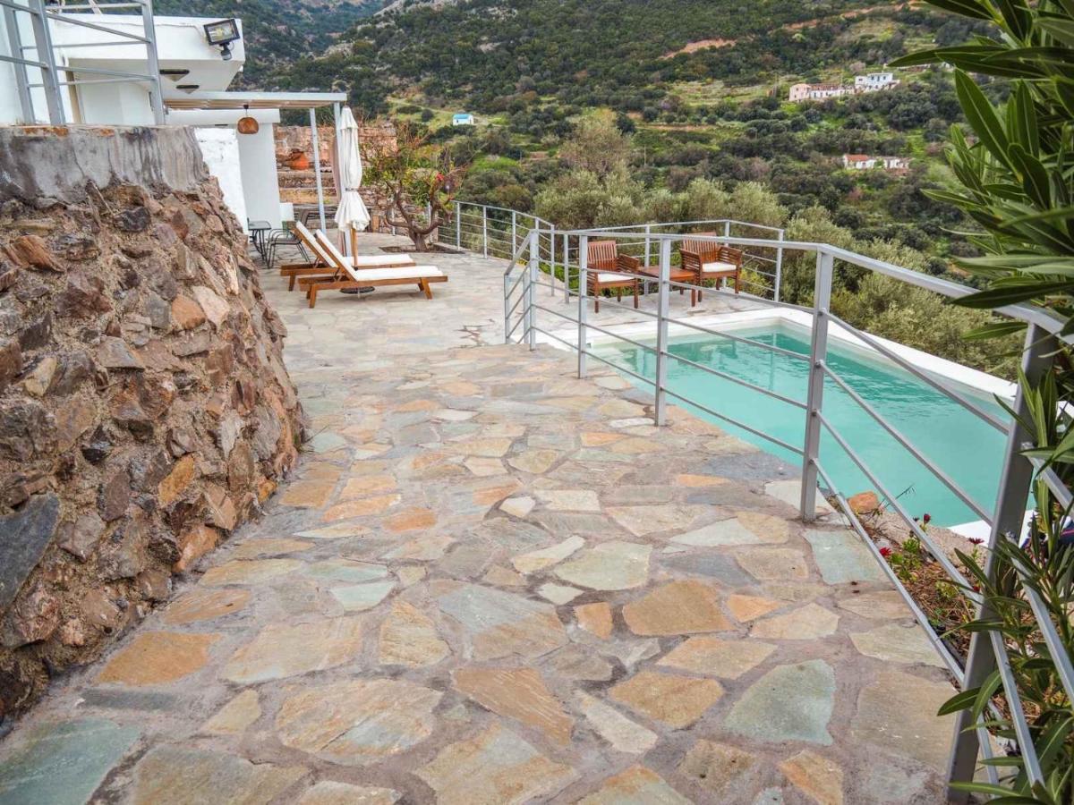 Kampos View - Quiet House At The End Of The Road, Private Pool Villa Kámbos Екстериор снимка